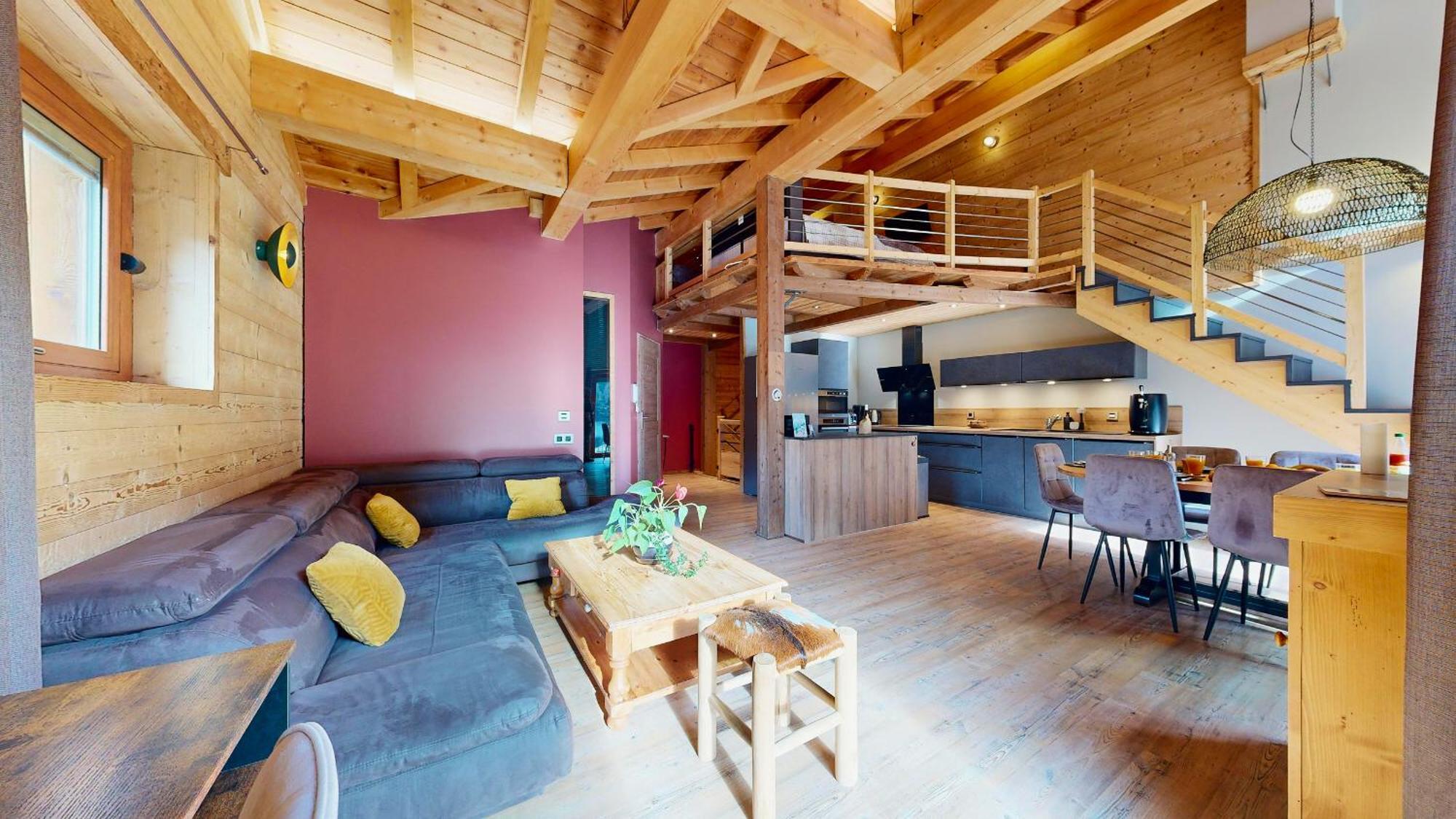 Chalet Grand Croix - Haut Standing - 8, 10 Pers ล็องส์เลอบูร์-มง-เซอนี ภายนอก รูปภาพ