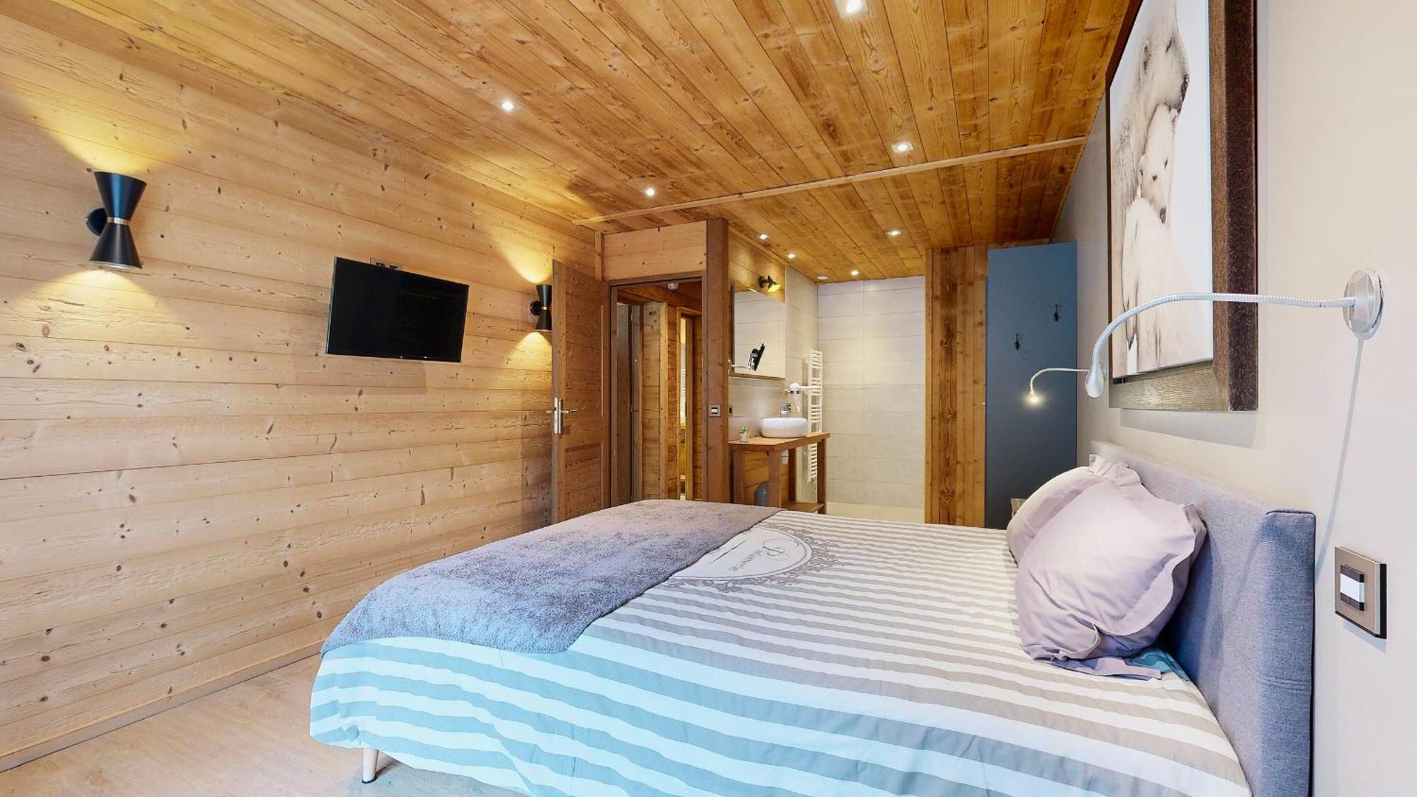 Chalet Grand Croix - Haut Standing - 8, 10 Pers ล็องส์เลอบูร์-มง-เซอนี ภายนอก รูปภาพ